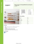 Regency Space Solutions 460EC2460MDS Specsheet