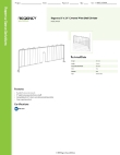 Regency Space Solutions 460EC24DVDR Specsheet