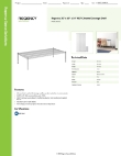 Regency Space Solutions 460EC3060K11 Specsheet Regency Space Solutions 460EC3060K11 Specsheet