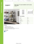 Regency Space Solutions 460EC30CN72K Specsheet Regency Space Solutions 460EC30CN72K Specsheet