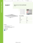 Regency Space Solutions 460EC3636 Specsheet