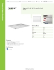 Regency Space Solutions 460EC3648 Specsheet Regency Space Solutions 460EC3648 Specsheet