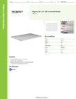 Regency Space Solutions 460EC3654 Specsheet