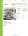 Regency Space Solutions 460EC60CN56K Specsheet Regency Space Solutions 460EC60CN56K Specsheet