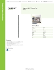 Regency Space Solutions 460ECP27 Specsheet
