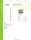 Regency Space Solutions 460ECP34 Specsheet Regency Space Solutions 460ECP34 Specsheet
