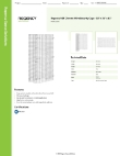 Regency Space Solutions 460ECSC1836 Specsheet Regency Space Solutions 460ECSC1836 Specsheet