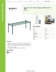 Regency Space Solutions 460EG1236K11 Specsheet Regency Space Solutions 460EG1236K11 Specsheet