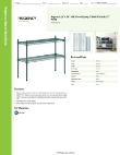 Regency Space Solutions 460EG1236K22 Specsheet Regency Space Solutions 460EG1236K22 Specsheet