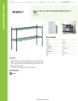 Regency Space Solutions 460EG1242K22 Specsheet Regency Space Solutions 460EG1242K22 Specsheet