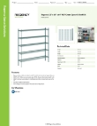 Regency Space Solutions 460EG1260K65 Specsheet Regency Space Solutions 460EG1260K65 Specsheet
