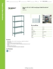 Regency Space Solutions 460EG1436K64 Specsheet