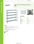 Regency Space Solutions 460EG1460K65 Specsheet Regency Space Solutions 460EG1460K65 Specsheet