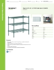 Regency Space Solutions 460EG1836K33 Specsheet