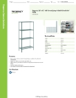 Regency Space Solutions 460EG1842K84 Specsheet Regency Space Solutions 460EG1842K84 Specsheet