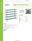 Regency Space Solutions 460EG1860K55 Specsheet