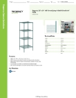 Regency Space Solutions 460EG2124K64 Specsheet Regency Space Solutions 460EG2124K64 Specsheet