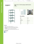 Regency Space Solutions 460EG2124K65 Specsheet Regency Space Solutions 460EG2124K65 Specsheet