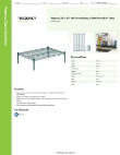 Regency Space Solutions 460EG2130K81 Specsheet