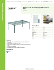 Regency Space Solutions 460EG2136K11 Specsheet Regency Space Solutions 460EG2136K11 Specsheet