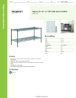 Regency Space Solutions 460EG2154K22 Specsheet