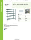 Regency Space Solutions 460EG2154K65 Specsheet Regency Space Solutions 460EG2154K65 Specsheet