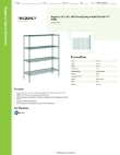 Regency Space Solutions 460EG2160KIT Specsheet
