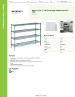 Regency Space Solutions 460EG2172K54 Specsheet
