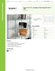 Regency Space Solutions 460EG2436DR3 Specsheet Regency Space Solutions 460EG2436DR3 Specsheet