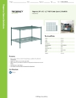 Regency Space Solutions 460EG2442K22 Specsheet