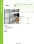 Regency Space Solutions 460EG2460DR3 Specsheet Regency Space Solutions 460EG2460DR3 Specsheet