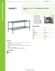 Regency Space Solutions 460EG2460K22 Specsheet