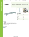 Regency Space Solutions 460EG2472K81 Specsheet