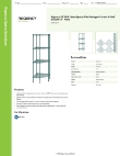 Regency Space Solutions 460EG24CKT Specsheet Regency Space Solutions 460EG24CKT Specsheet