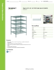 Regency Space Solutions 460EG3036K55 Specsheet Regency Space Solutions 460EG3036K55 Specsheet