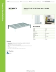 Regency Space Solutions 460EG3048K81 Specsheet Regency Space Solutions 460EG3048K81 Specsheet
