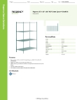 Regency Space Solutions 460EG3060K84 Specsheet Regency Space Solutions 460EG3060K84 Specsheet