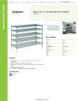 Regency Space Solutions 460EG3072K55 Specsheet Regency Space Solutions 460EG3072K55 Specsheet
