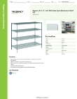 Regency Space Solutions 460EG3072K64 Specsheet Regency Space Solutions 460EG3072K64 Specsheet