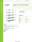 Regency Space Solutions 460EG3072K85 Specsheet
