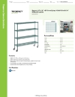 Regency Space Solutions 460G1454KM54 Specsheet Regency Space Solutions 460G1454KM54 Specsheet