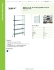 Regency Space Solutions 460G1454KM85 Specsheet Regency Space Solutions 460G1454KM85 Specsheet
