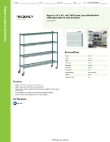 Regency Space Solutions 460G1460KM54 Specsheet Regency Space Solutions 460G1460KM54 Specsheet