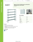 Regency Space Solutions 460G1460KM75 Specsheet