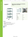 Regency Space Solutions 460G2124KM54 Specsheet