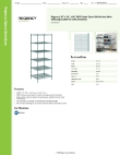 Regency Space Solutions 460G3036K96 Specsheet Regency Space Solutions 460G3036K96 Specsheet