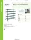 Regency Space Solutions 460G3072KM75 Specsheet Regency Space Solutions 460G3072KM75 Specsheet