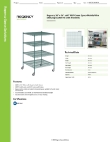 Regency Space Solutions 460G3636KM54 Specsheet