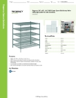 Regency Space Solutions 460G3648K55 Specsheet Regency Space Solutions 460G3648K55 Specsheet