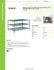 Regency Space Solutions 460G3660K33 Specsheet Regency Space Solutions 460G3660K33 Specsheet